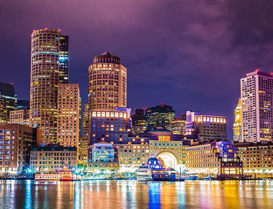 Boston showroom kitchen display
